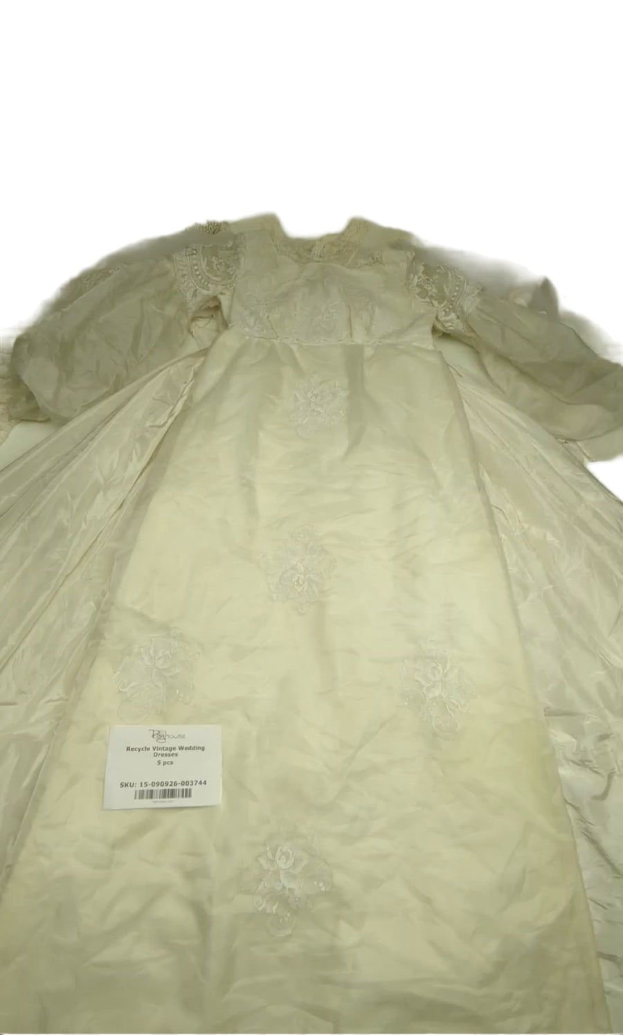 Recycle Vintage Wedding Dresses 5 pcs