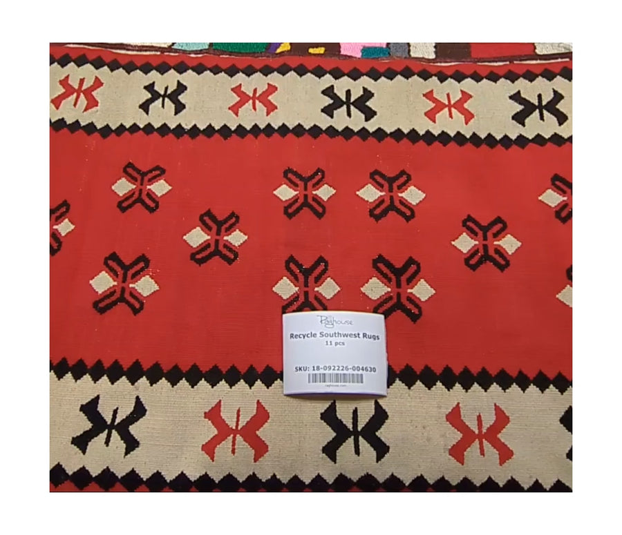 Recycle Southwest Rugs 11 pcs