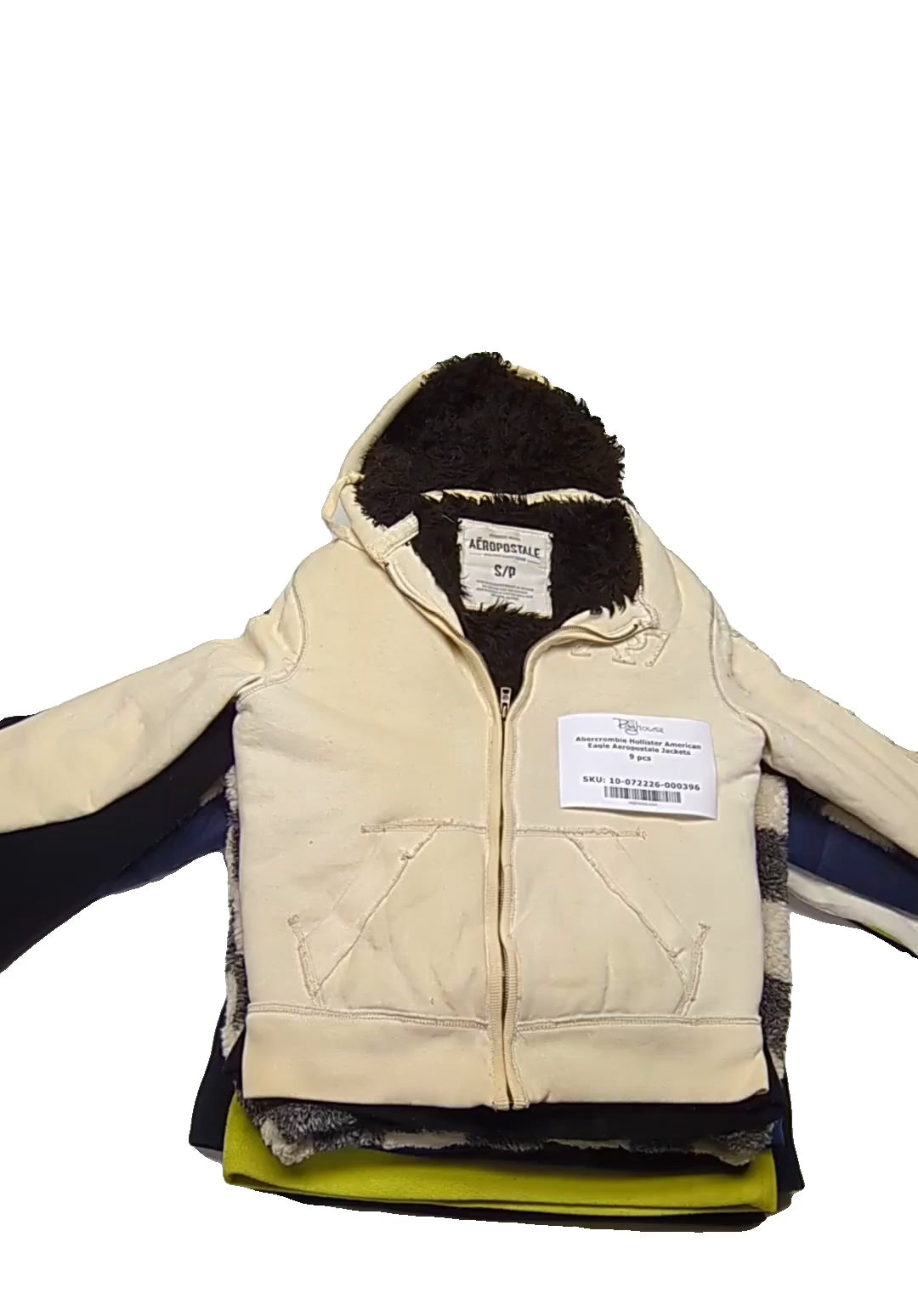 Abercrombie Hollister American Eagle Aeropostale Jackets 9 pcs