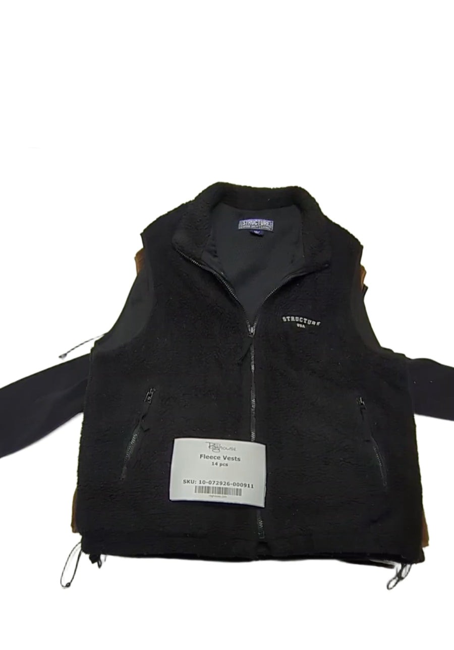 Fleece Vests 14 pcs