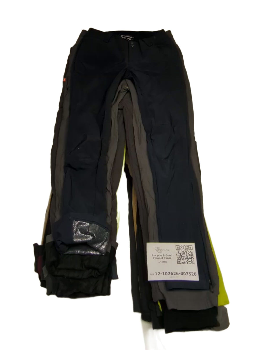 Recycle & Good Flannel Pants 14 pcs