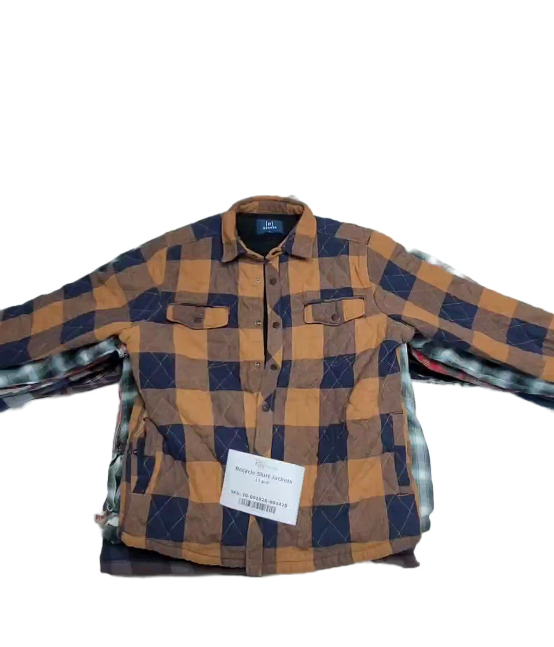 Recycle Shirt Jackets 11 pcs