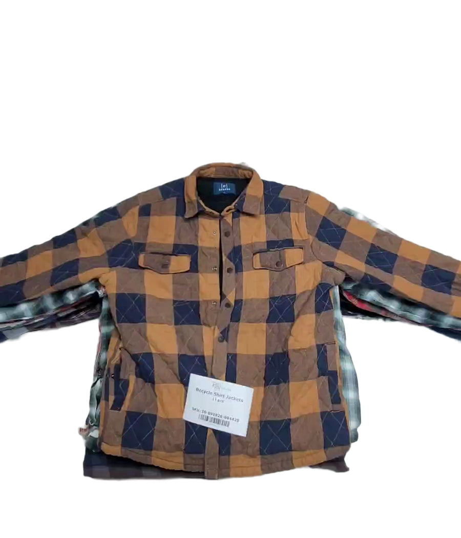 Recycle Shirt Jackets 11 pcs
