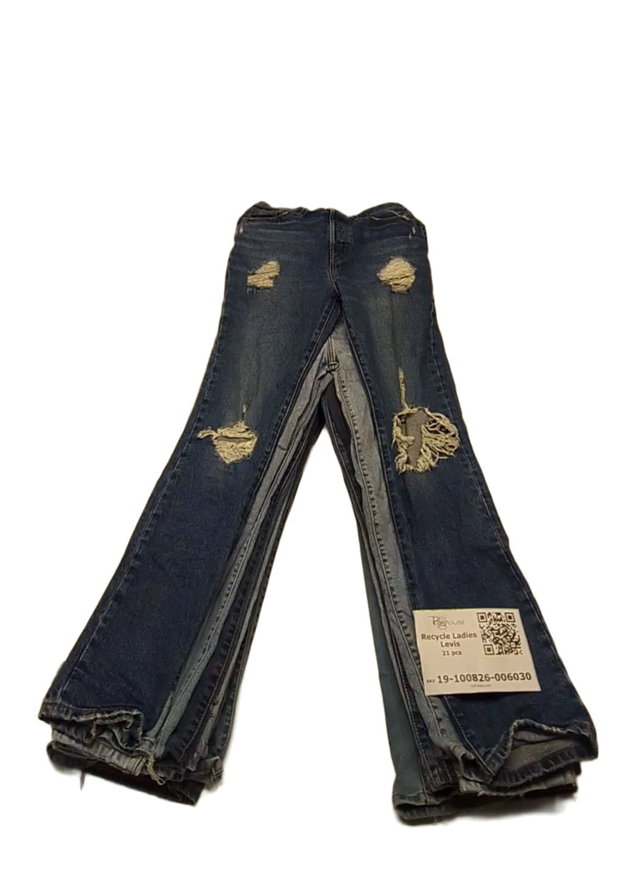 Recycle Ladies Levis 21 pcs