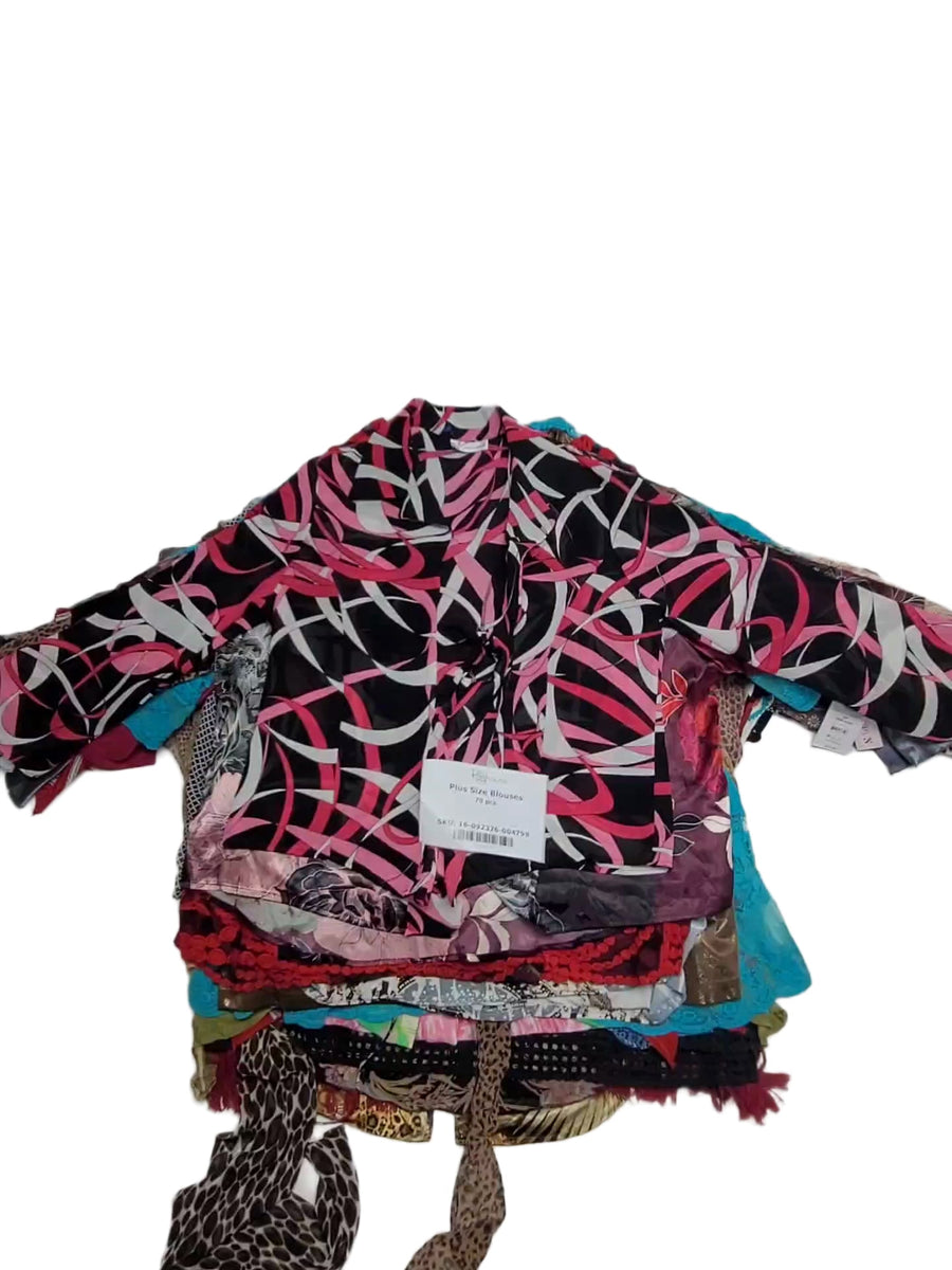 Plus Size Blouses 70 pcs