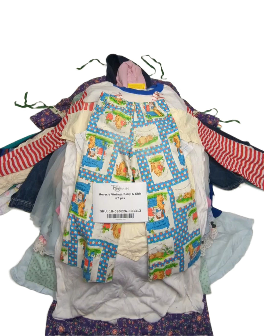 Recycle Vintage Baby & Kids 67 pcs