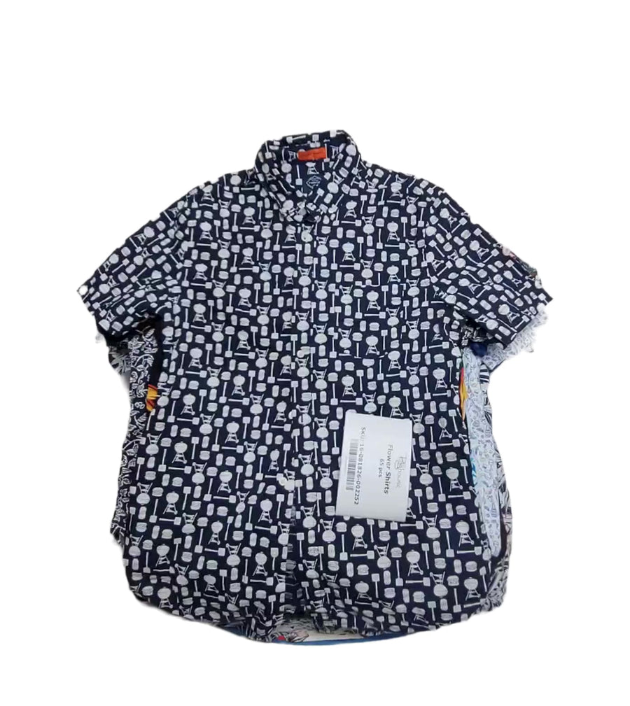 Flower Shirts 65 pcs