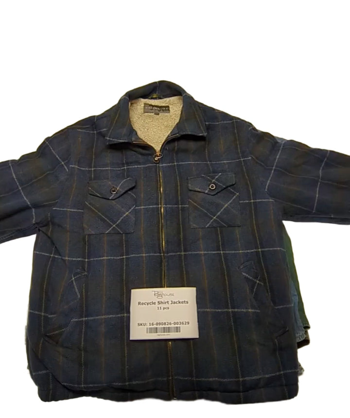 Recycle Shirt Jackets 11 pcs