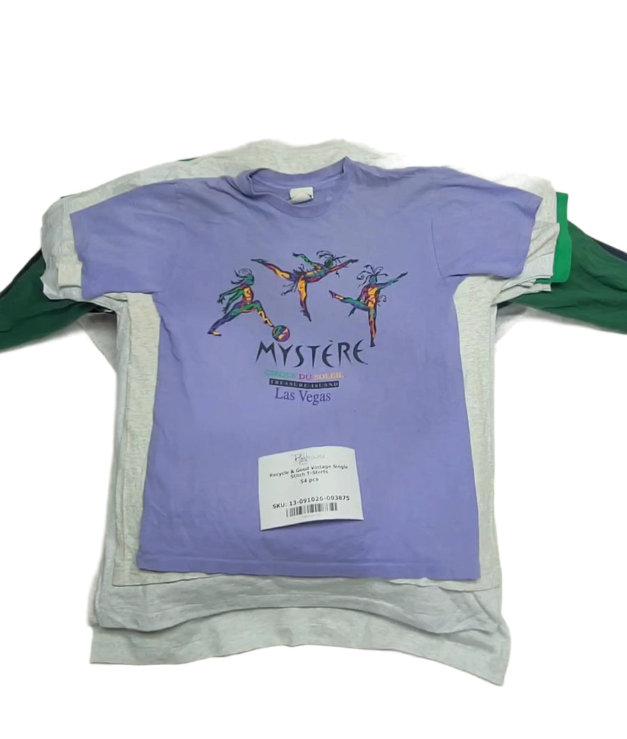 Recycle & Good Vintage Single Stitch T-Shirts 54 pcs