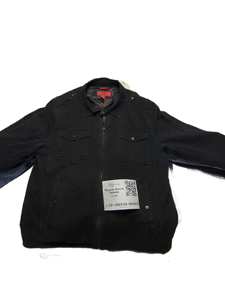 Recycle Denim Jackets 21 pcs