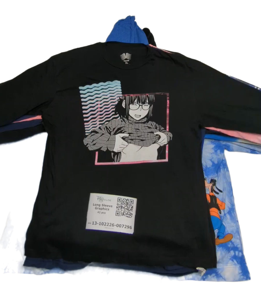 Long Sleeve Graphics 42 pcs