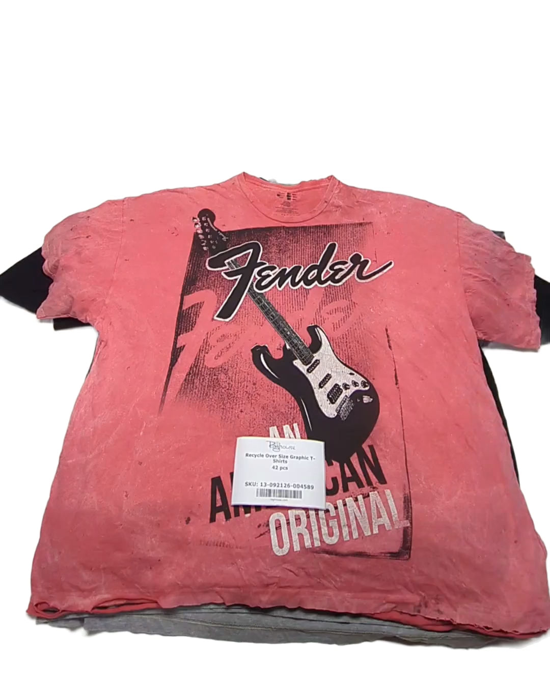 Recycle Over Size Graphic T-Shirts 42 pcs