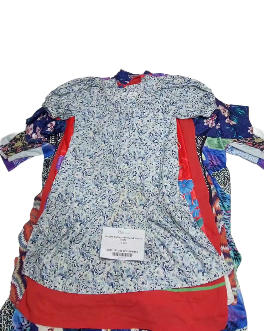 Recycle Caftans Mumus & House Coats 31 pcs