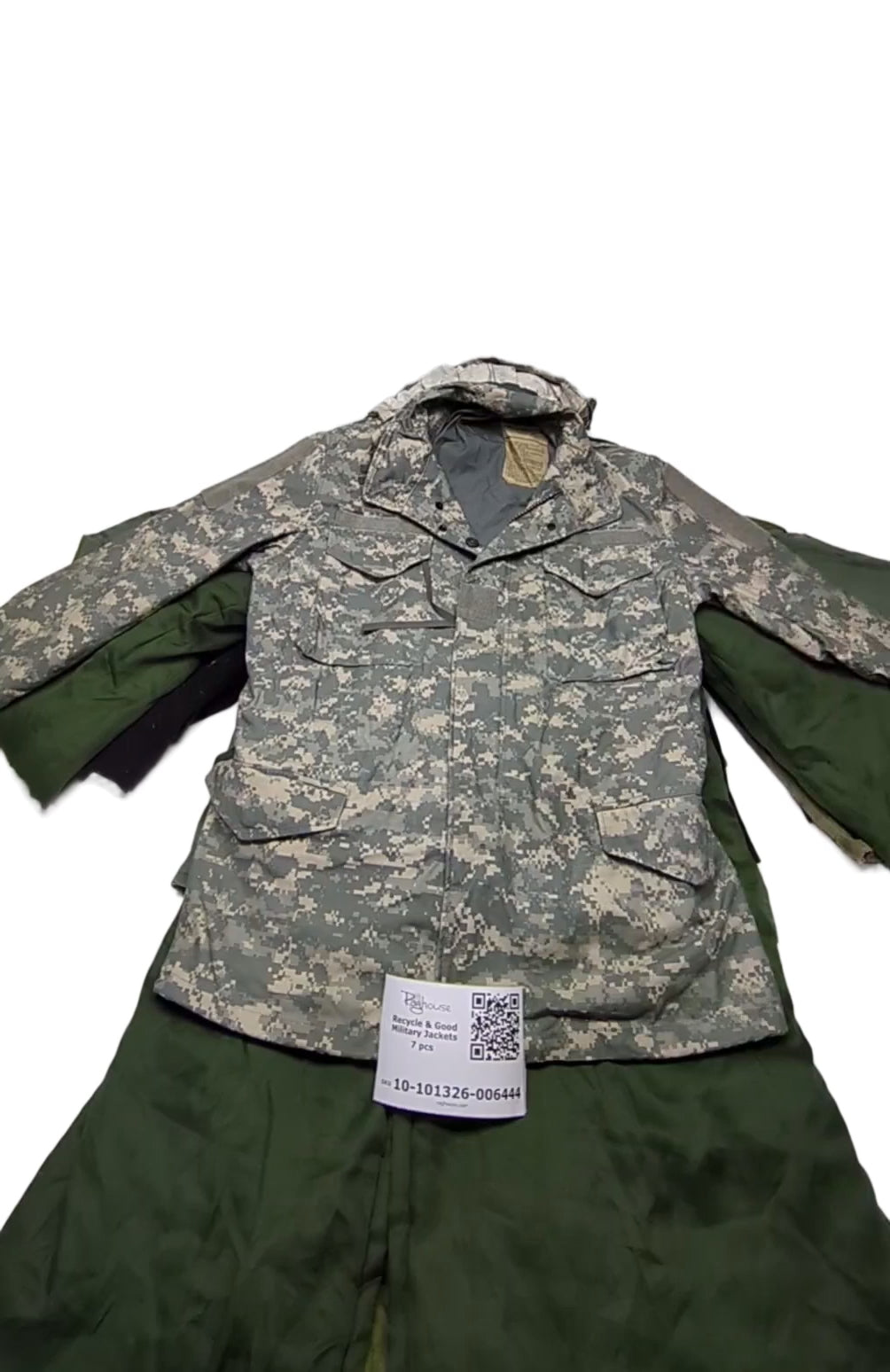 Recycle & Good Military Jackets 7 pcs