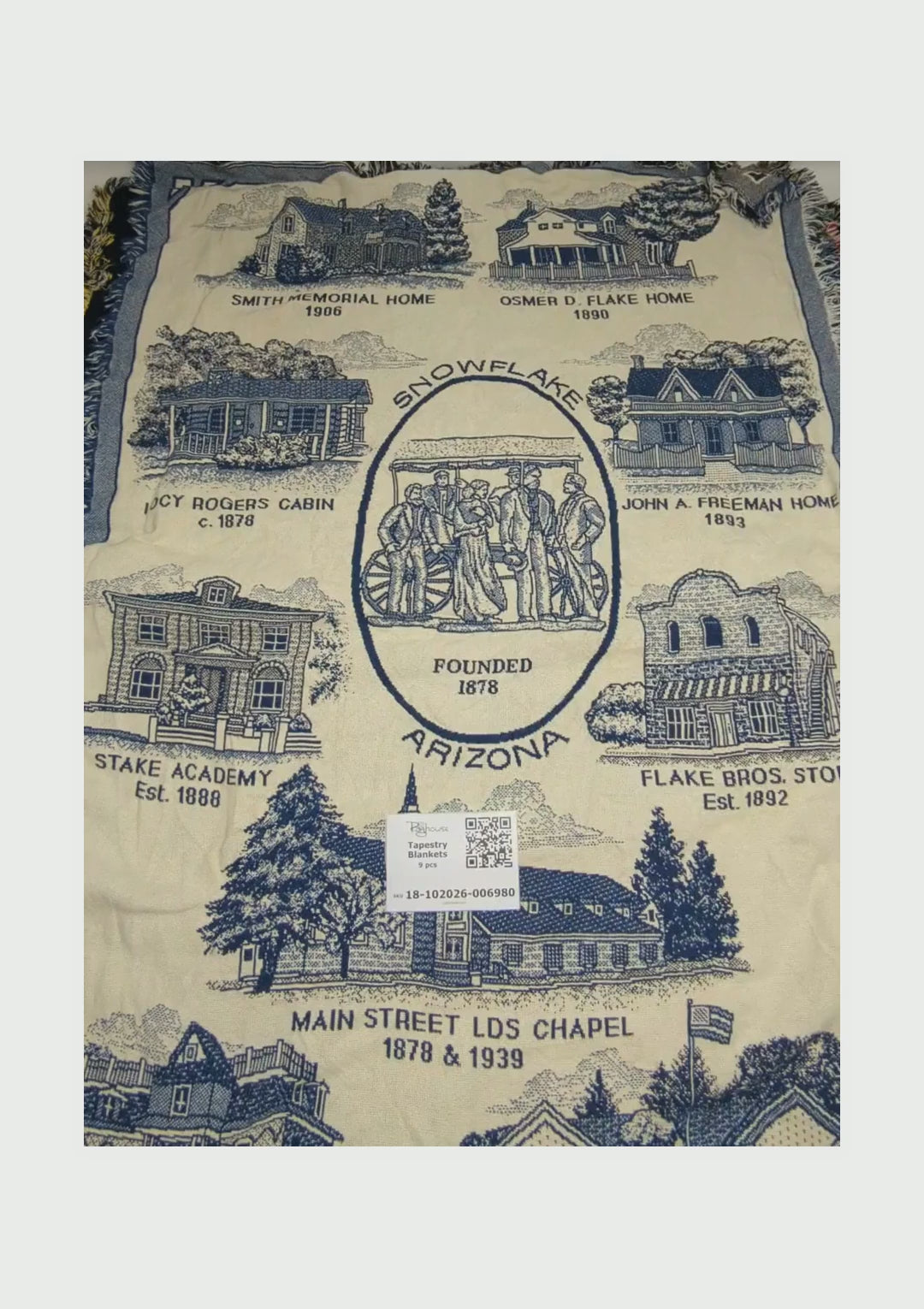 Tapestry Blankets 9 pcs
