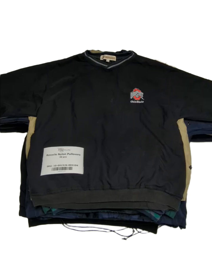 Recycle Nylon Pullovers 30 pcs