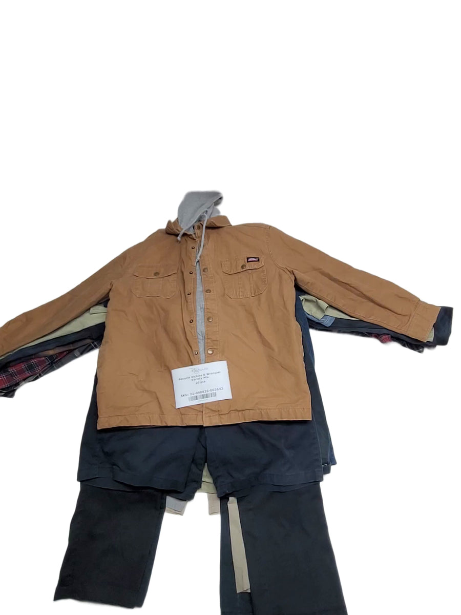 Recycle Dickies & Wrangler Variety Mix 20 pcs