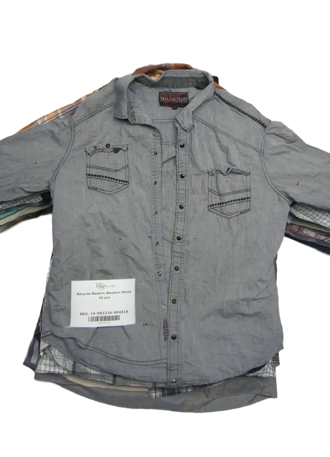 Recycle Modern Western Shirts 45 pcs