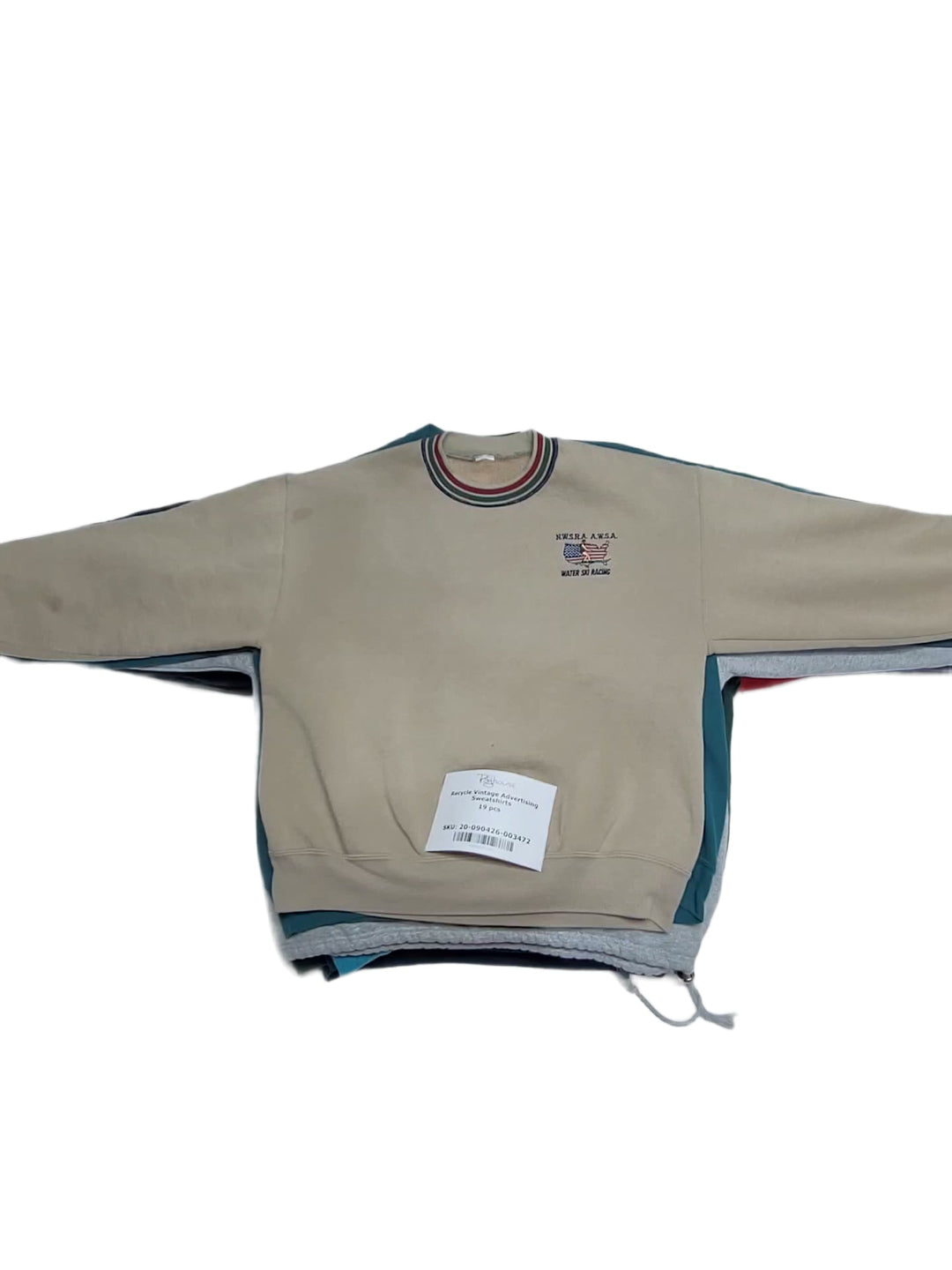 Recycle Vintage Advertising Sweatshirts 19 pcs