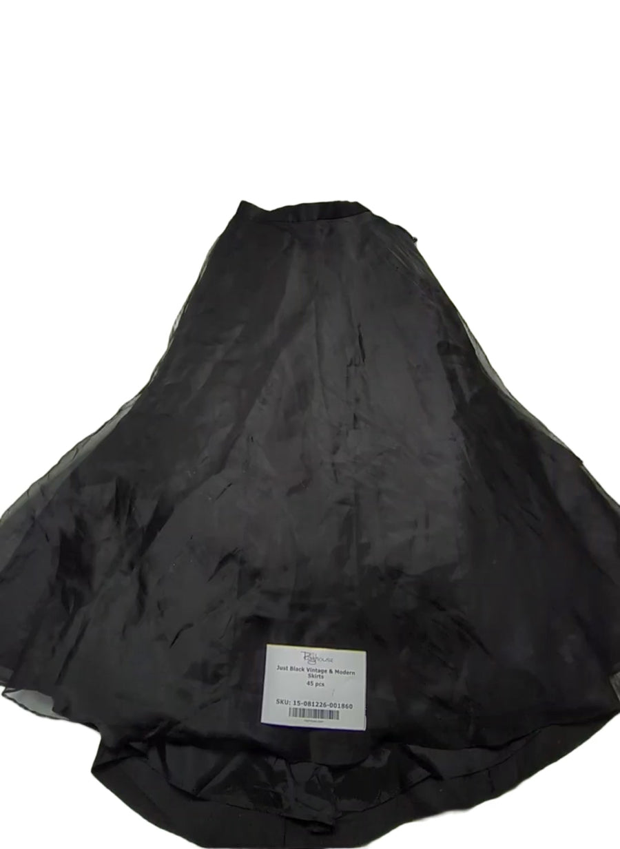Just Black Vintage & Modern Skirts 45 pcs