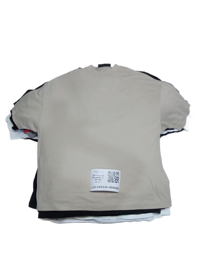 Vintage & Graphic T-Shirts 48 pcs