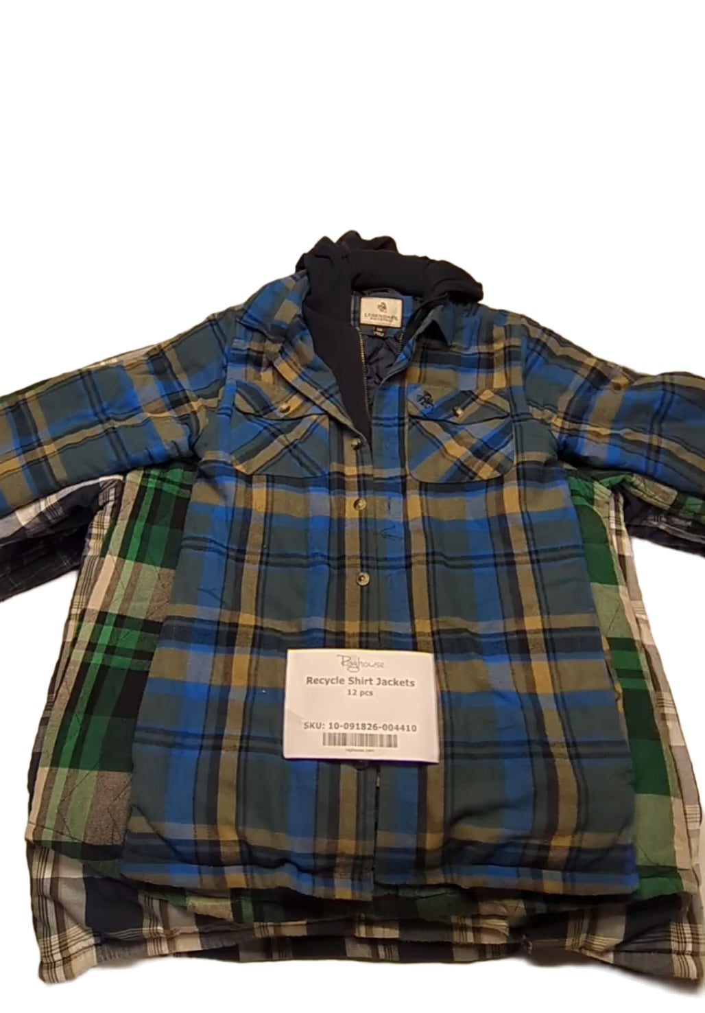 Recycle Shirt Jackets 12 pcs