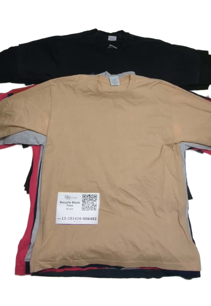 Recycle Blank Tees 30 pcs