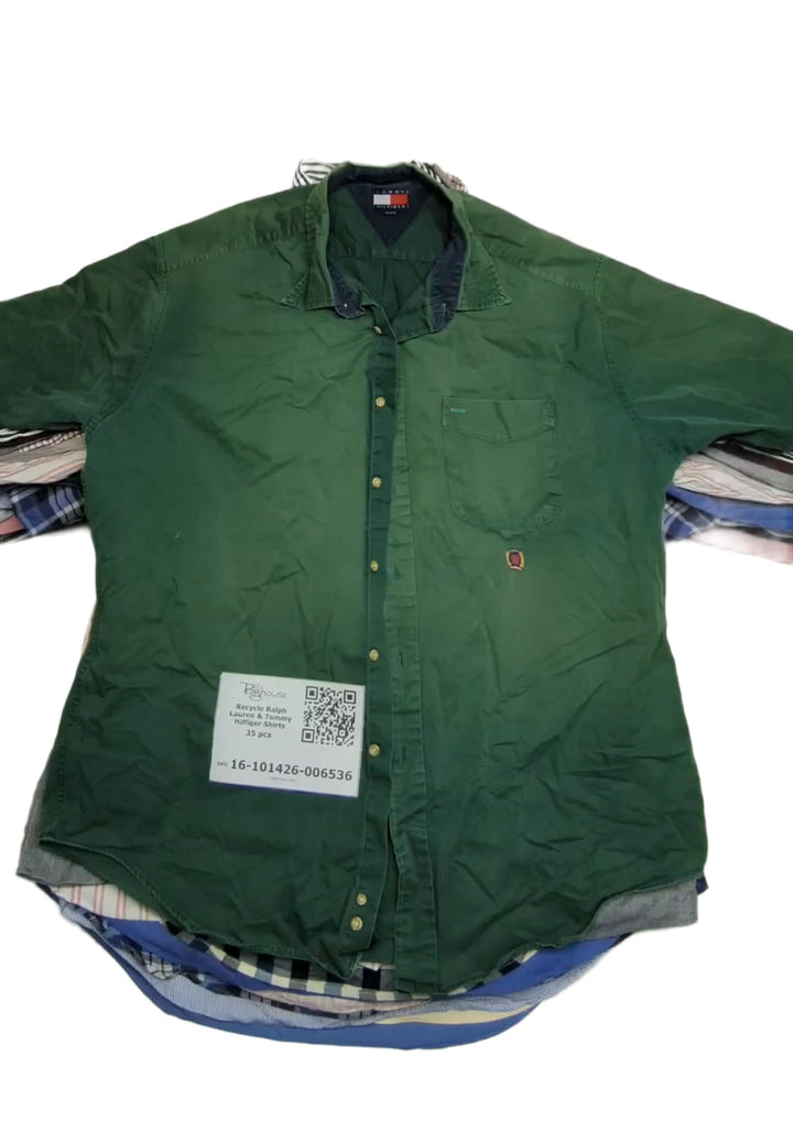 Recycle Ralph Lauren & Tommy Hilfiger Shirts 35 pcs