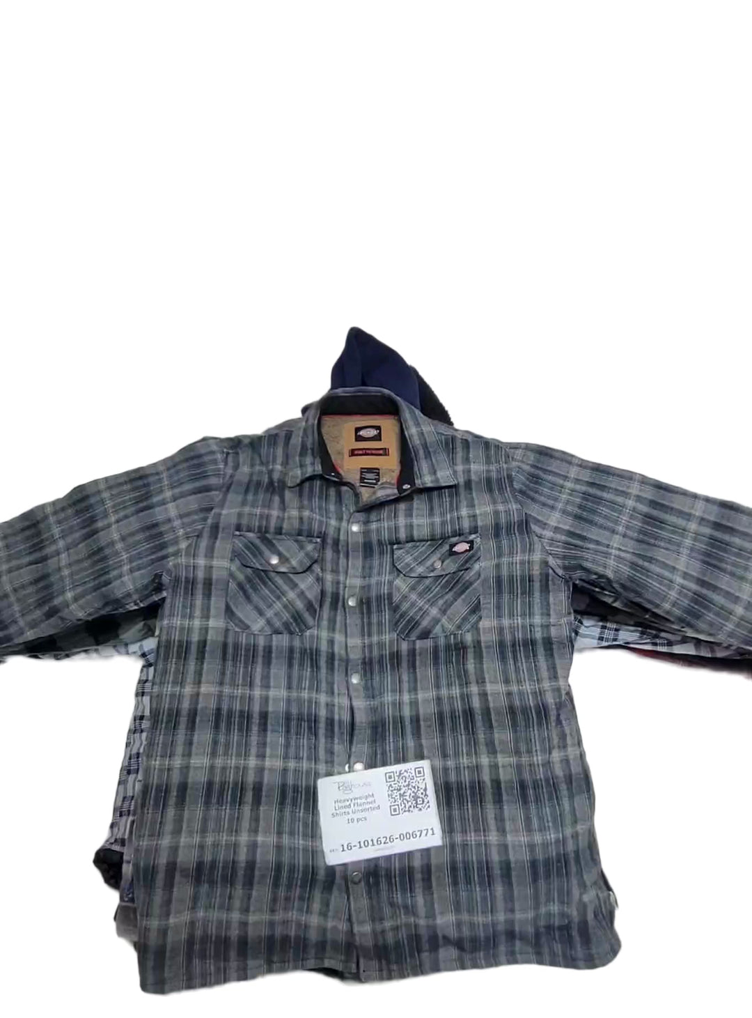 Heavyweight Lined Flannel Shirts Unsorted 10 pcs