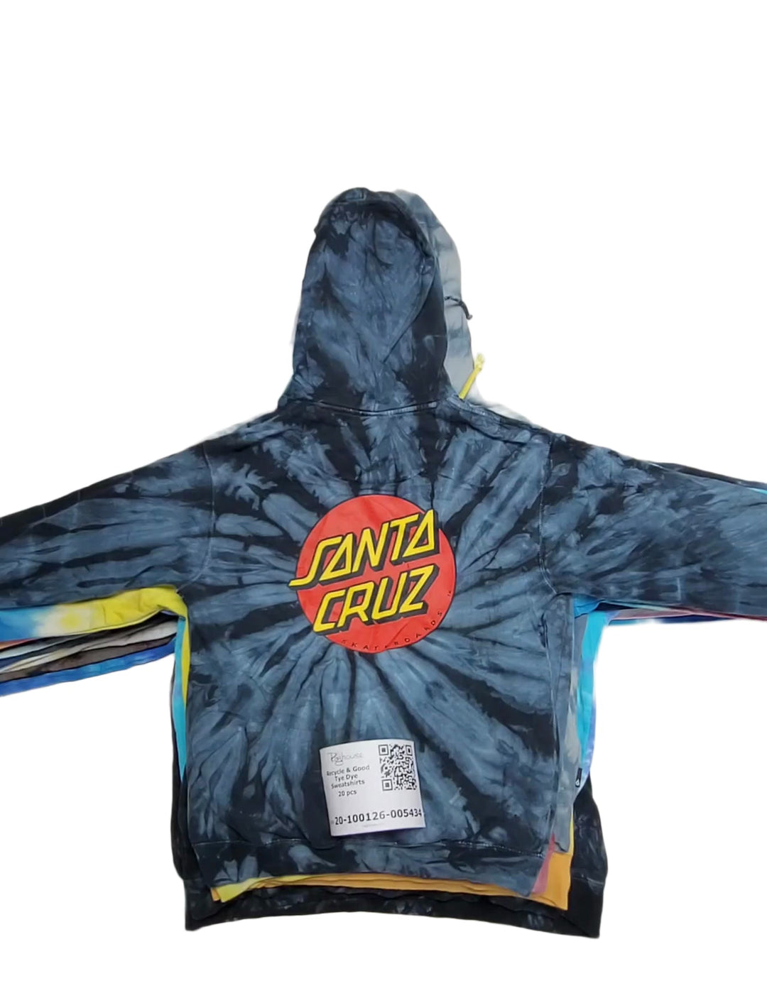 Recycle & Good Tye Dye Sweatshirts 20 pcs