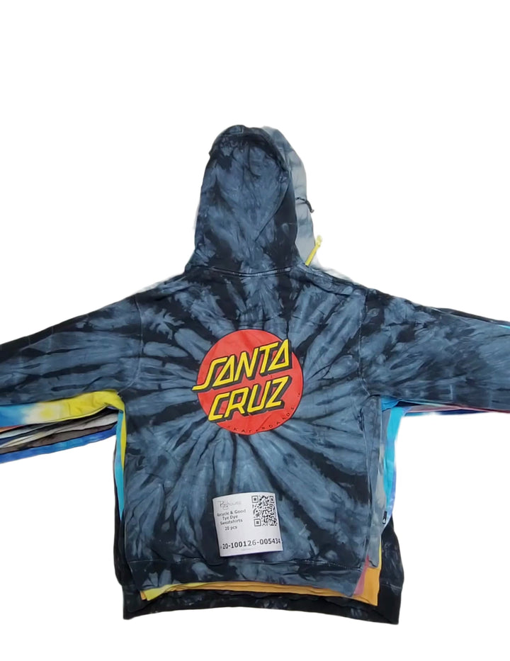 Recycle & Good Tye Dye Sweatshirts 20 pcs
