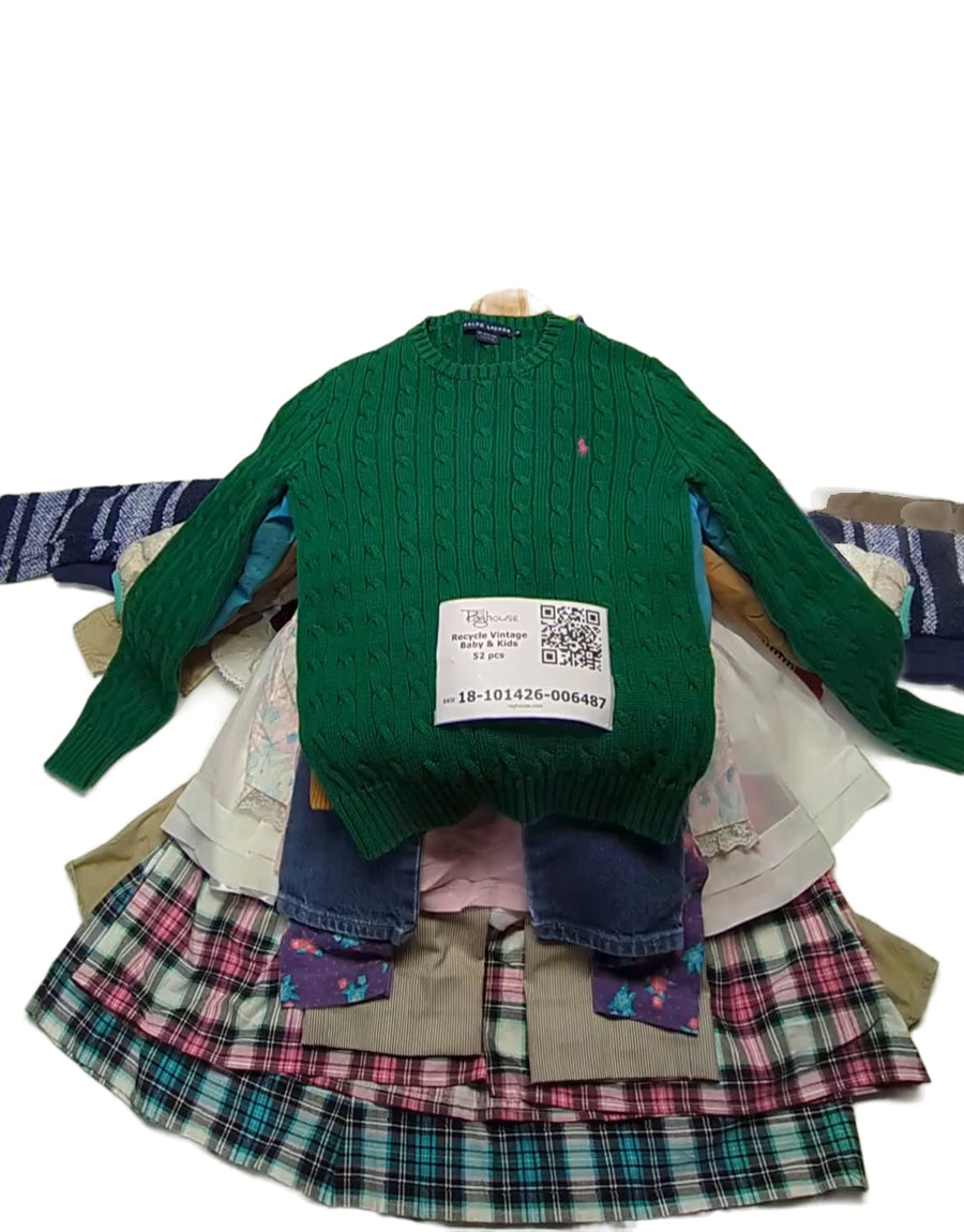 Recycle Vintage Baby & Kids 52 pcs