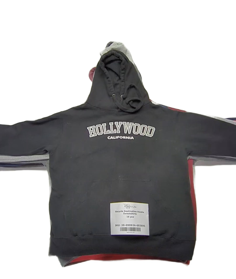 Recycle Destination Hoodie Sweatshirts 16 pcs