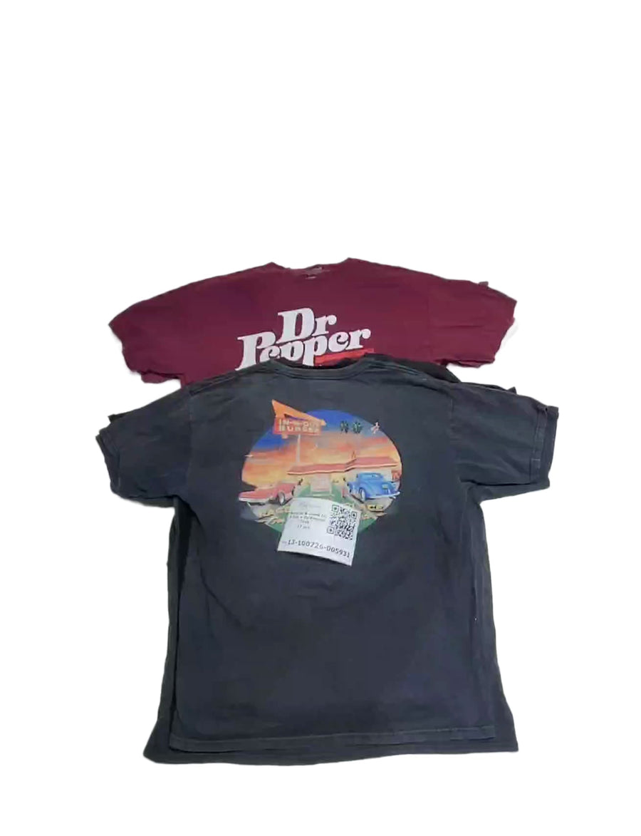 Recycle & Good In N Out + Dr Pepper Tees 17 pcs