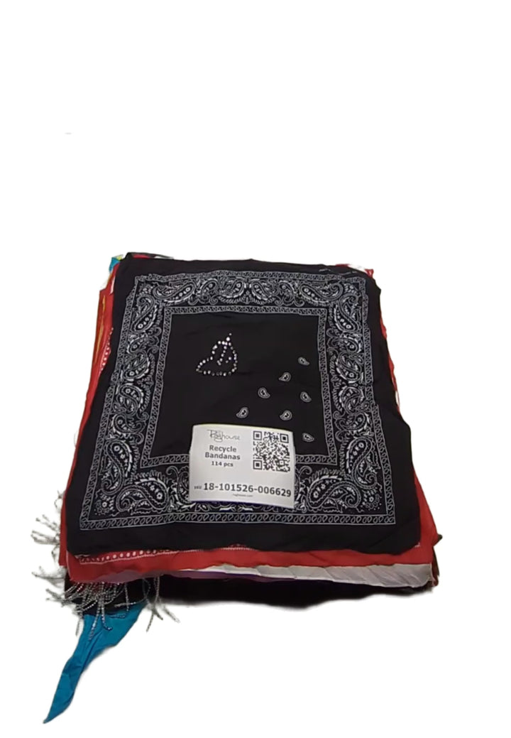 Recycle Bandanas 114 pcs