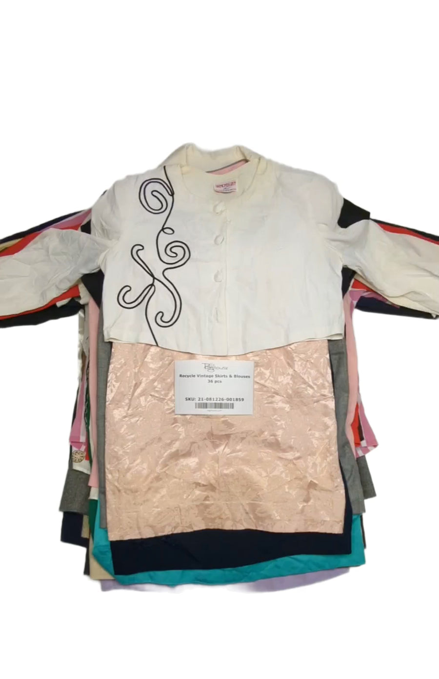 Recycle Vintage Skirts & Blouses 36 pcs