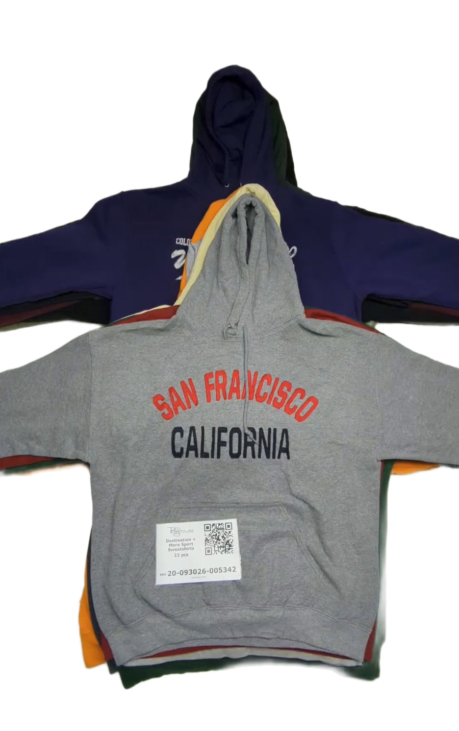 Destination + More Sport Sweatshirts 22 pcs
