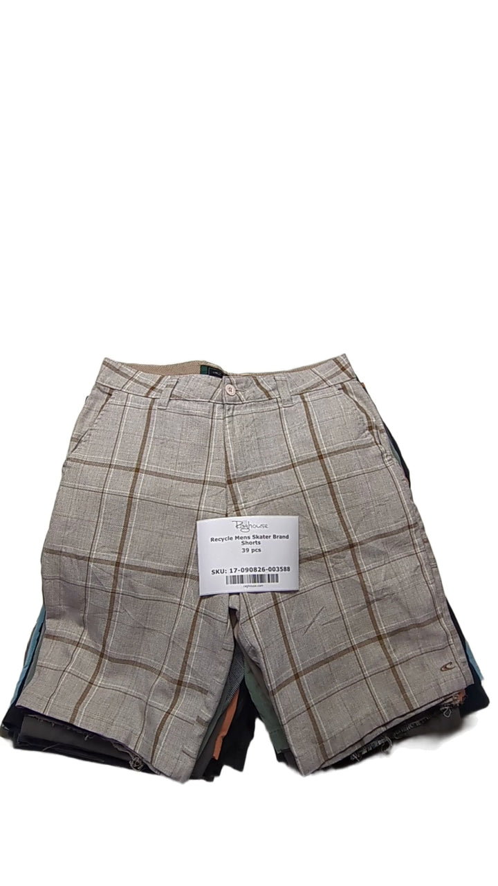 Recycle Mens Skater Brand Shorts 39 pcs