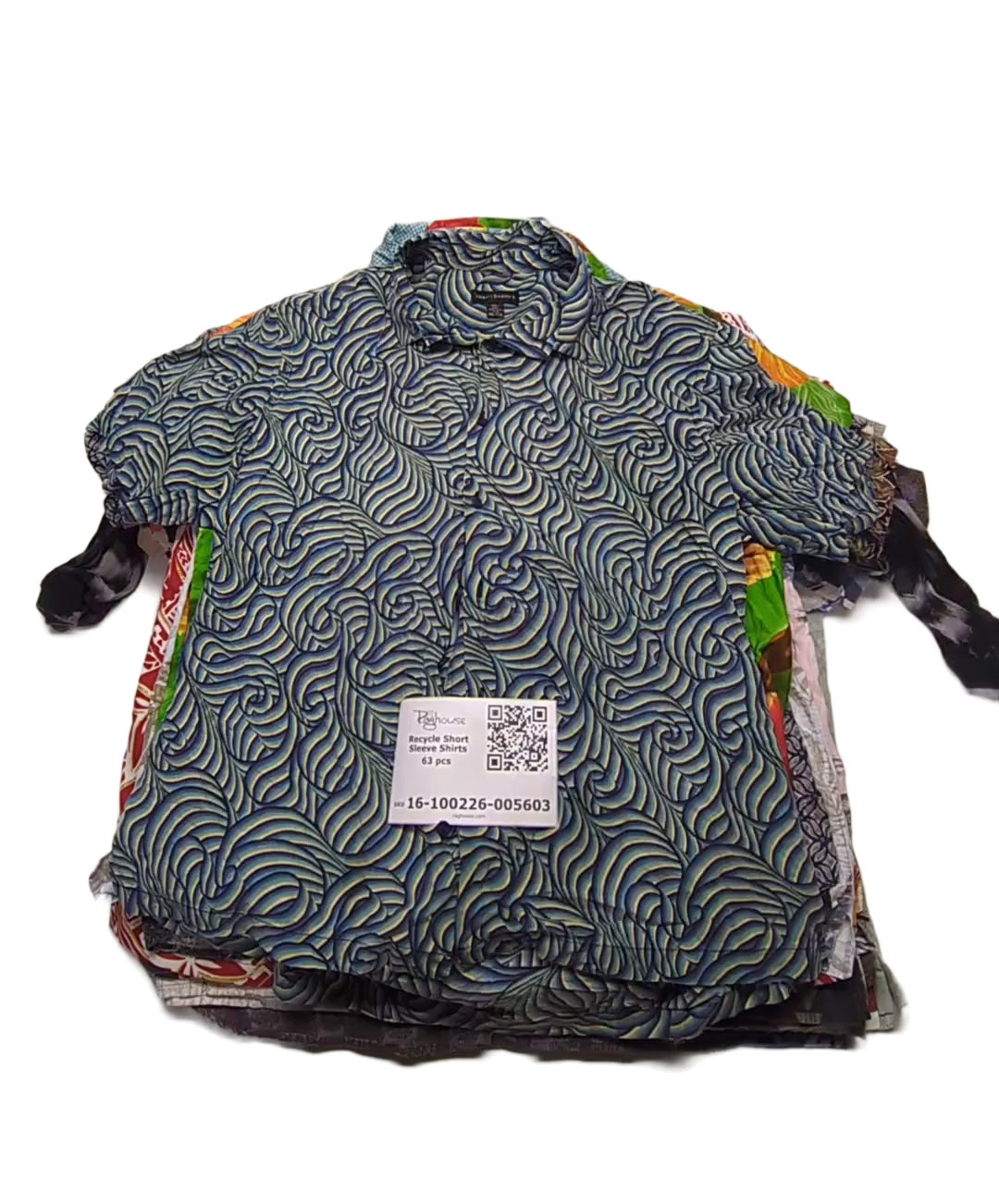 Recycle Short Sleeve Shirts 63 pcs
