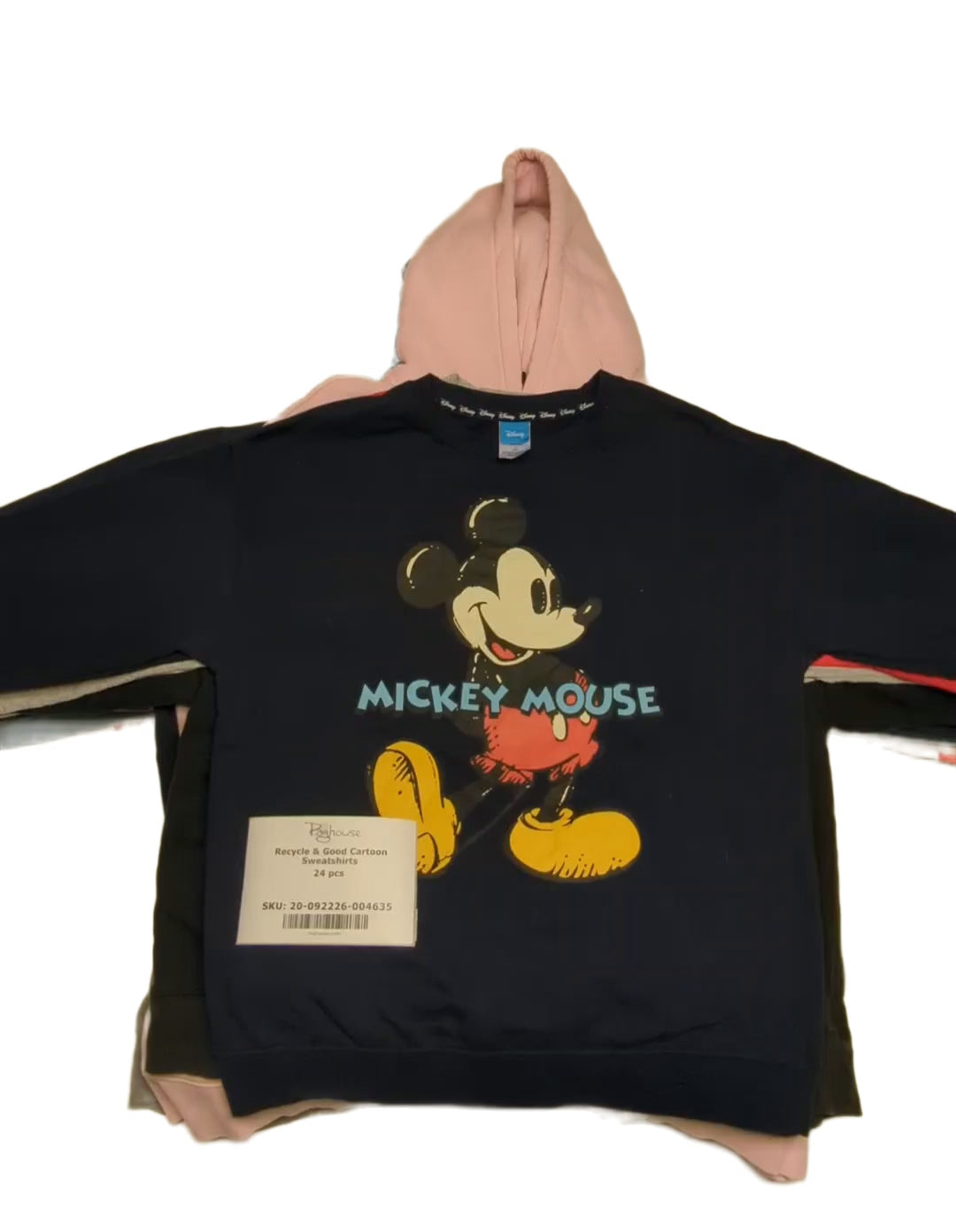 Recycle & Good Cartoon Sweatshirts 24 pcs