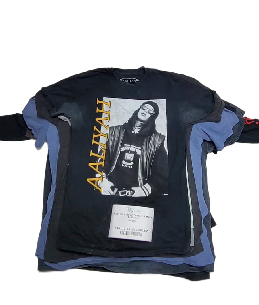 Recycle & Good Concert & More T-Shirts 64 pcs
