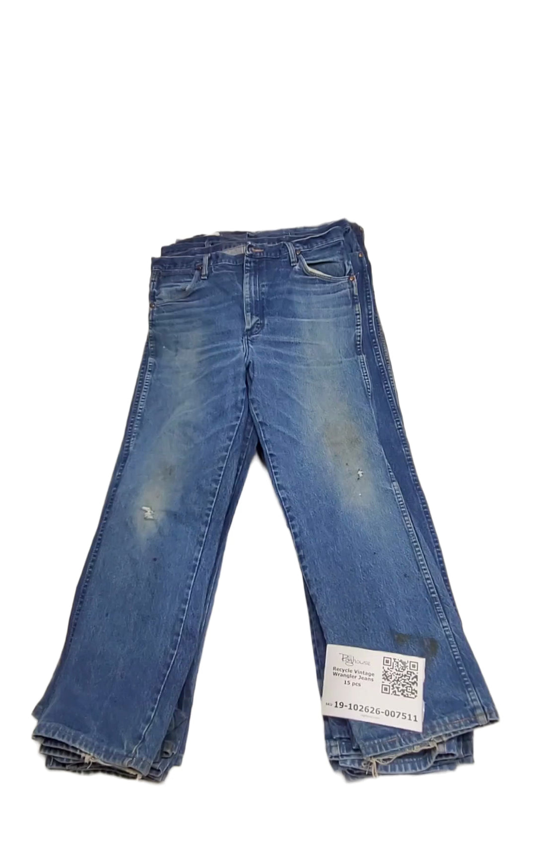 Recycle Vintage Wrangler Jeans 15 pcs