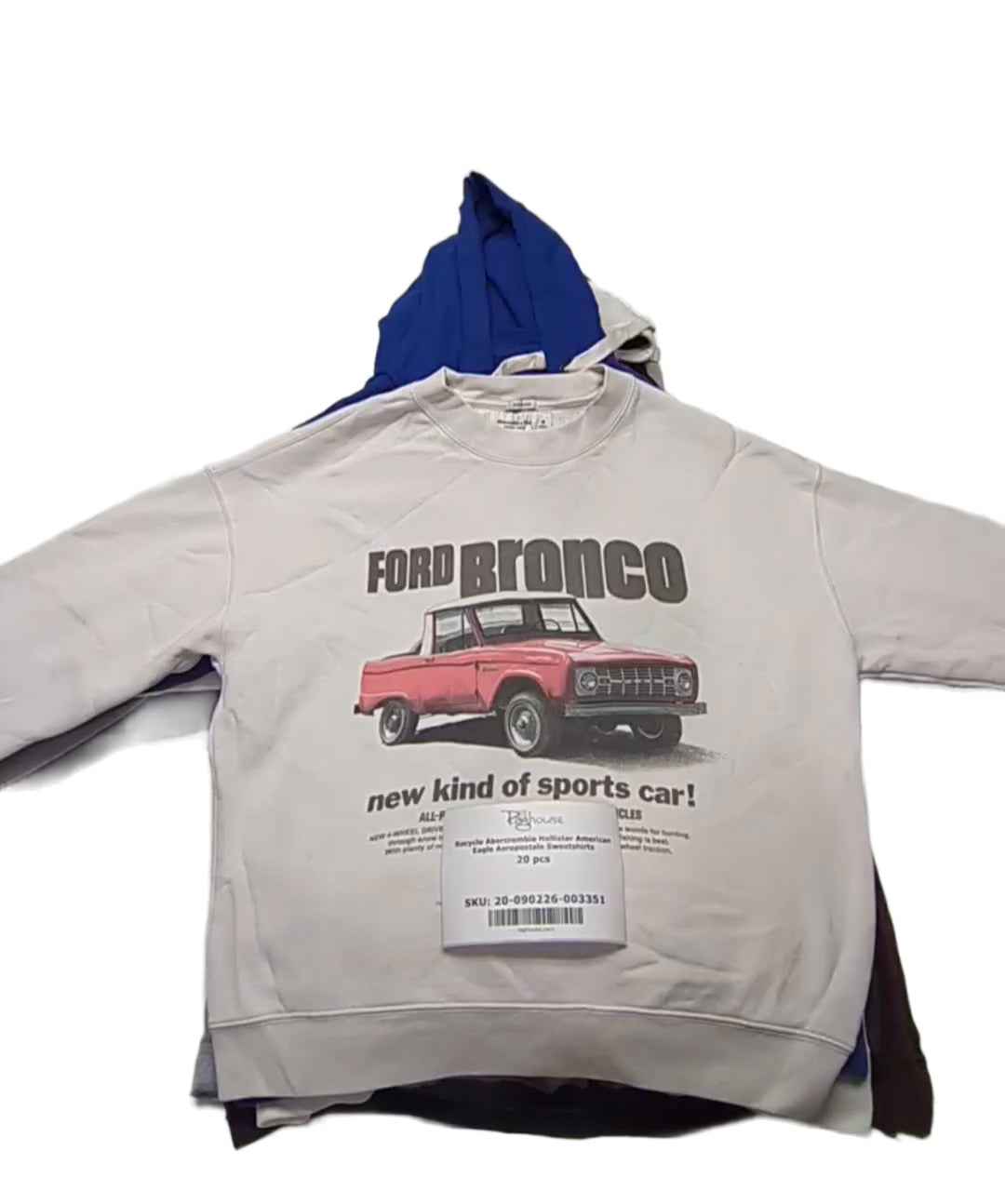Recycle Abercrombie Hollister American Eagle Aeropostale Sweatshirts 20 pcs