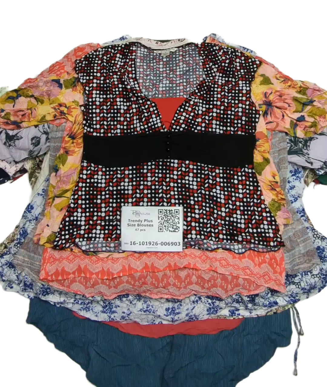 Trendy Plus Size Blouses 47 pcs