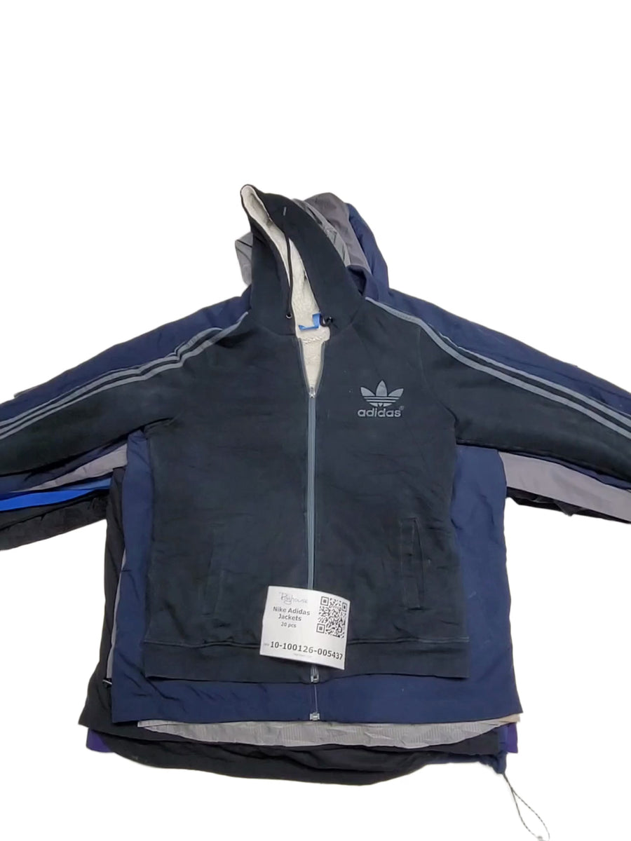 Nike Adidas Jackets 20 pcs