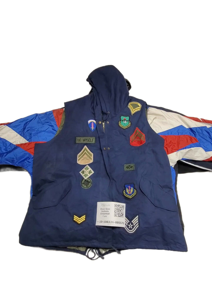 Over Size Jackets Unsorted 7 pcs