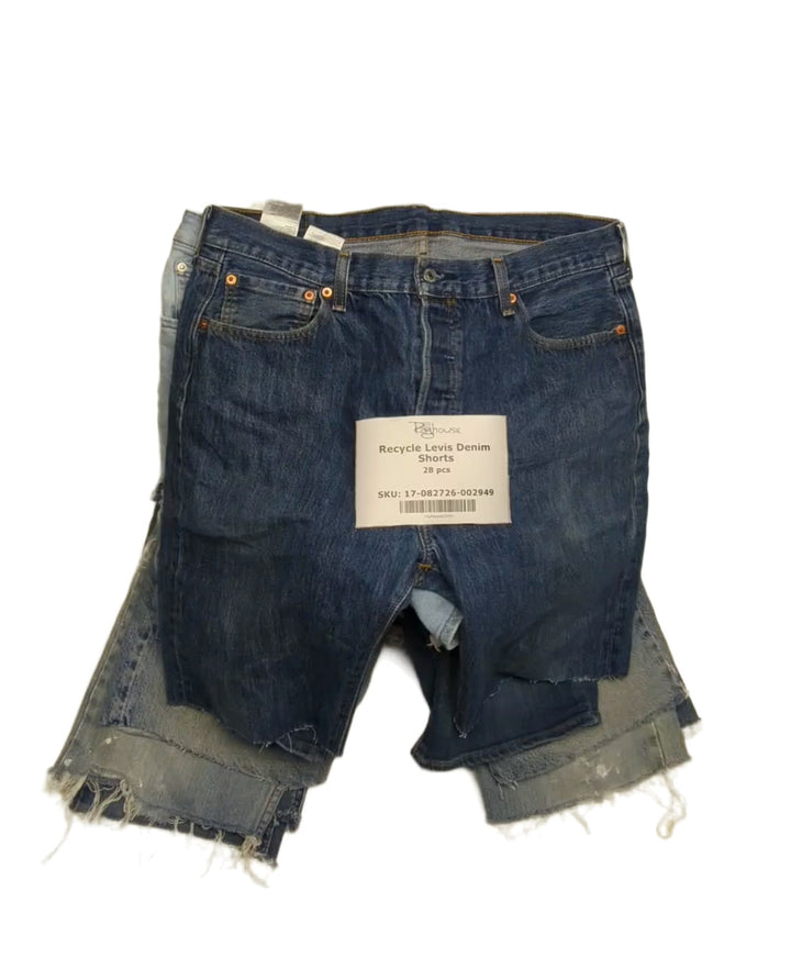 Recycle Levis Denim Shorts 28 pcs