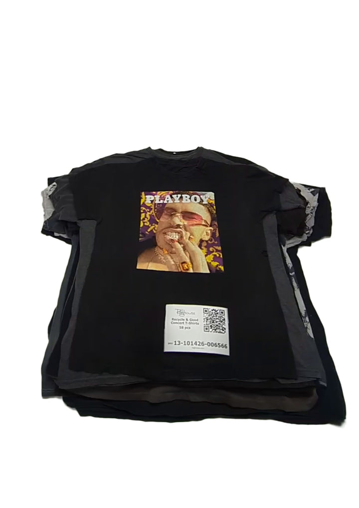 Recycle & Good Concert T-Shirts 58 pcs