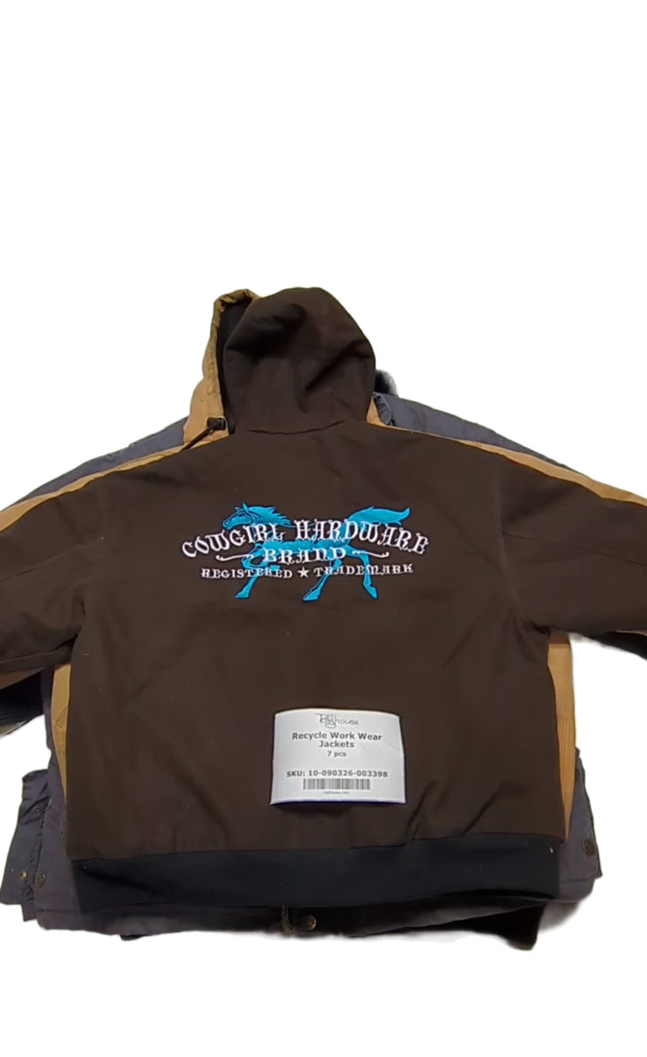 Recycle Work Wear Jackets 7 pcs