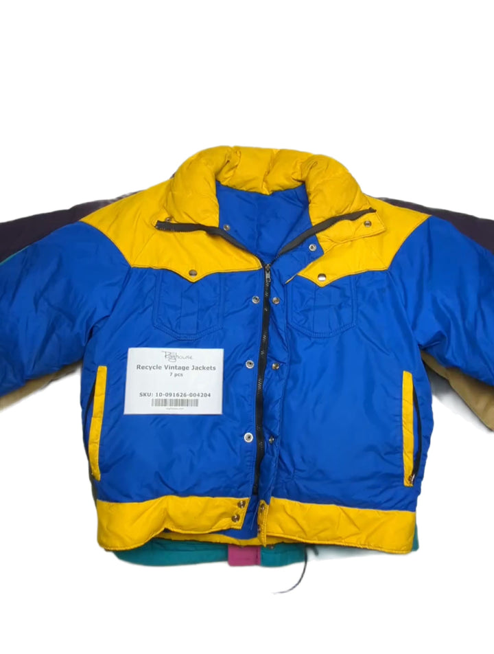 Recycle Vintage Jackets 7 pcs